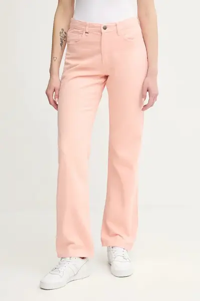 Bavlněné džíny United Colors of Benetton high waist, 4RZVDE00J