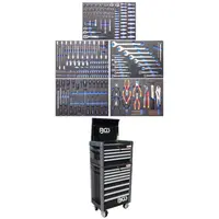 BGS Technic BGS 4088 Dílenský montážní vozík Profi Standard MAXI. 12 zásuvek s vybavením 2