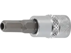 BGS Technic BGS 5156-5 Hlavice zástrčná 1/4" 6hran 5 mm s vrtáním