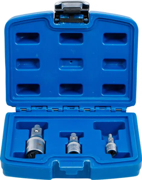 BGS technic Prodloužení - nástavce 1/4", 3/8" a 1/2", s magnetem, sada 3 díly - BGS 198