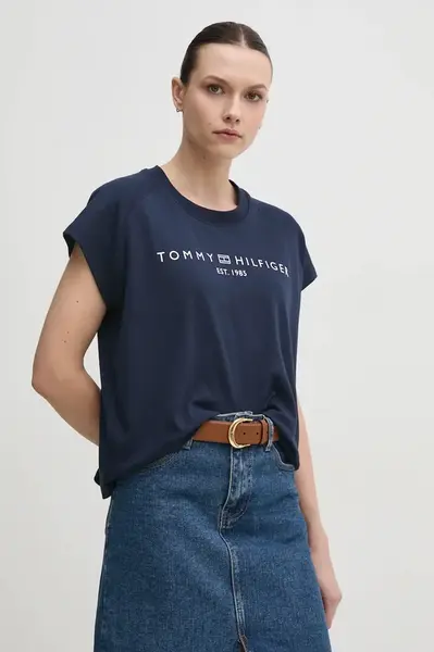 Bavlněné tričko Tommy Hilfiger