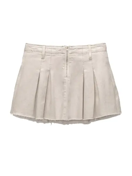 Pull&Bear Sukňa  svetlosivá