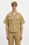 Bavlněná košile Helmut Lang BOXY.FIELD.SHRT.COMP