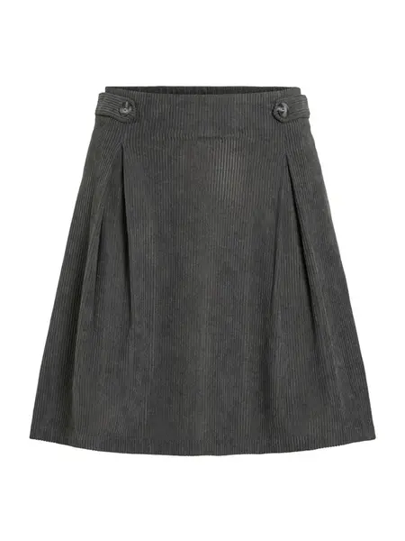 VILA Sukňa 'VIFLOW'  čadičová