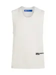 KARL LAGERFELD JEANS Sveter  čierna / biela