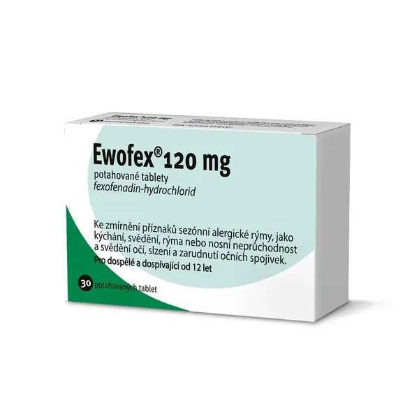 Ewofex 120 mg 30 potahovaných tablet