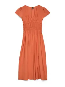 VERO MODA Šaty 'VMNELLIE'  oranžová