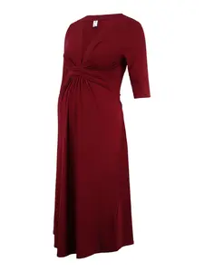 Bebefield Šaty 'Priscilla'  vínovo červená