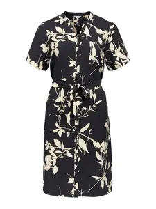 OBJECT Šaty 'OBJJacira'  krémová / čierna