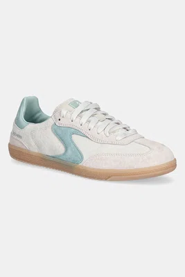 Nubukové tenisky Skechers HOTSHOT růžová barva, 185234