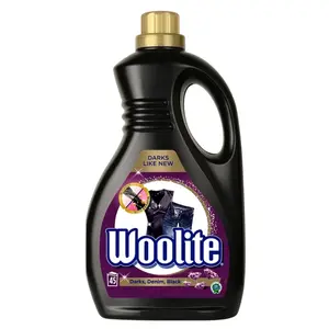 WOOLITE Darks, Denim, Black Tekutý prací prípravok 45 pracích dávok 2,7 l