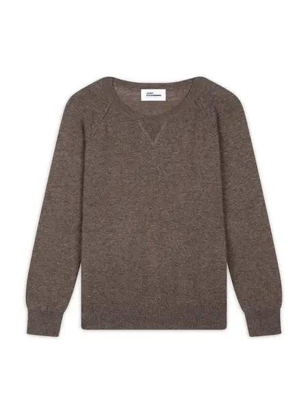 JUST CASHMERE Sveter 'Helen'  tmavošedá
