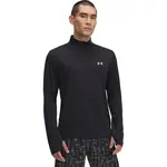 Under Armour LAUNCH 1/4 ZIP Pánske bežecké tričko, čierna, veľkosť