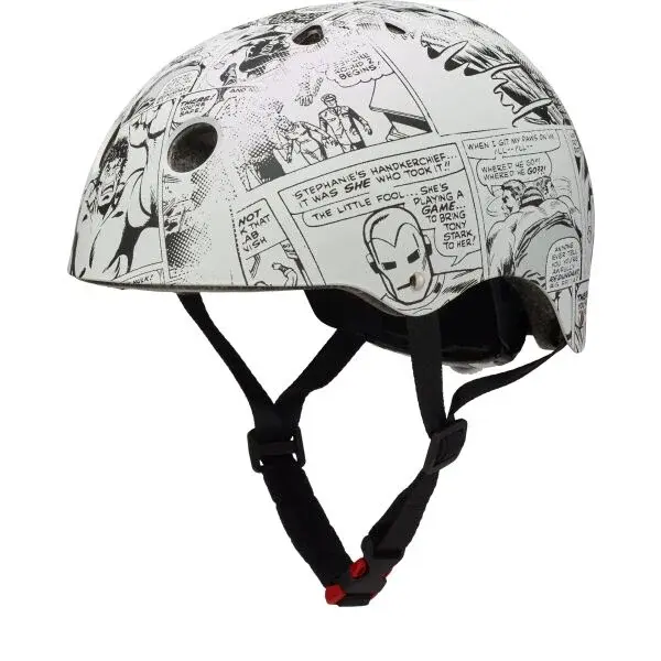 Disney AVENGERS Detská freestyle prilba, biela, veľkosť (54 - 58)
