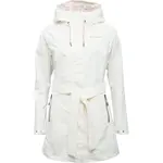 FUNDANGO REGINA II Dámsky jarný kabát, biela, veľkosť