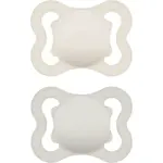 MAM Supreme 0m+ dudlík Beige/ Grey 2 ks