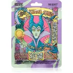 Mad Beauty Disney Villains Maleficent plátýnková maska s vysoce hydratačním a vyživujícím účinkem 25 ml