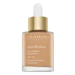 Clarins Skin Illusion Natural Hydrating Foundation tekutý make-up s hydratačným účinkom 108.5 Cashew 30 ml