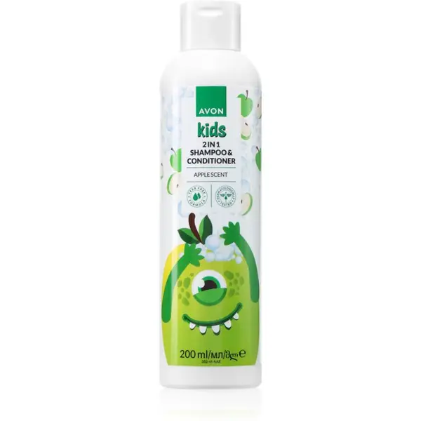 Avon Kids Apple šampón a kondicionér 2 v1 200 ml