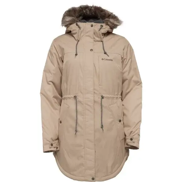 Columbia SUTTLE MOUNTAIN MID Dámska parka, béžová, veľkosť