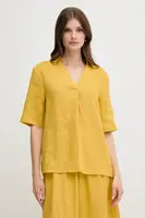 Lněná halenka United Colors of Benetton