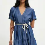 Šaty Answear.LAB modrá barva, mini