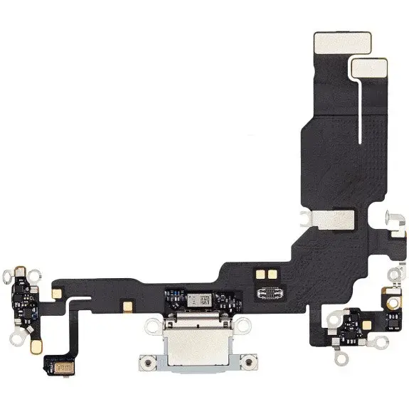 Flex Kabel vč. dobíjecího konektoru pro Apple iPhone 15x, blue