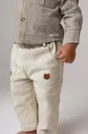 Donsje  Dětské bavlněné kalhoty  Kassim Trousers Bear