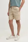 Šortky s prímesou ľanu Calvin Klein Jeans