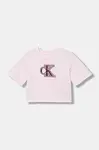 Dětské bavlněné tričko Calvin Klein Jeans