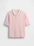 GAP Kids oversize polo triko s logem