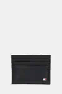 Kožené puzdro na karty Tommy Hilfiger