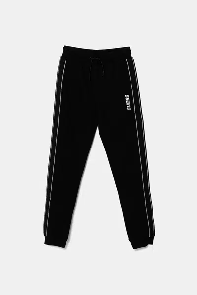 Dětské tepláky Guess černá barva, L5GQ13 KB3P2