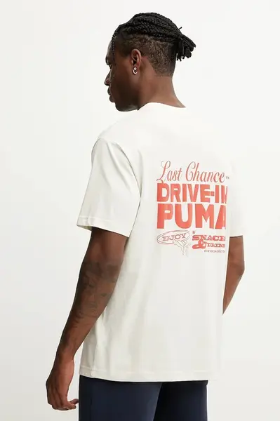 Bavlněné tričko Puma