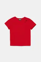 Dětské tričko United Colors of Benetton červená barva, 3P4ZC10O0