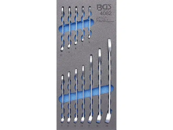BGS Technic BGS 4082 Očkoploché klíče 6 ÷ 22 mm. Sada 12 dílů
