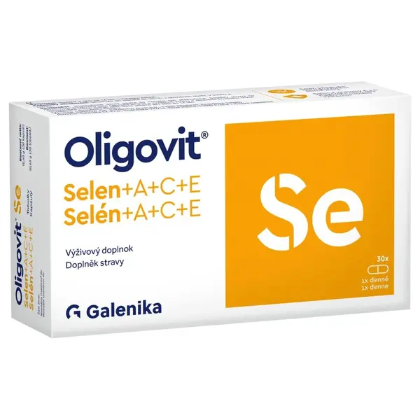 Oligovit Selen+A+C+E 30 tobolek Galenika