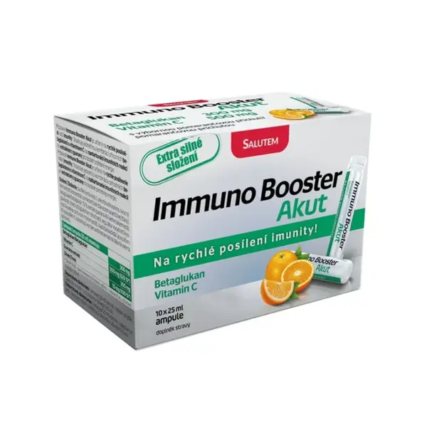 Salutem Immuno Booster Akut pomeranč 10 ampulí