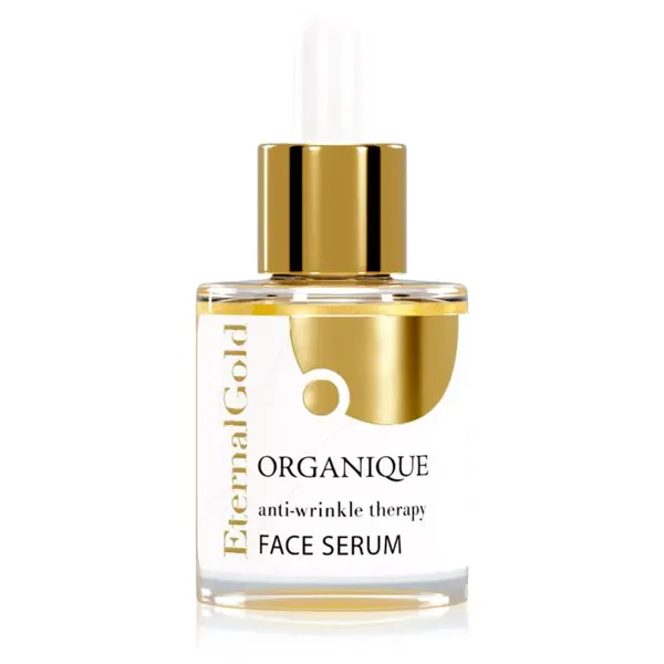 Organique Eternal Gold Anti-Wrinkle Therapy zpevňující pleťové sérum 30 ml