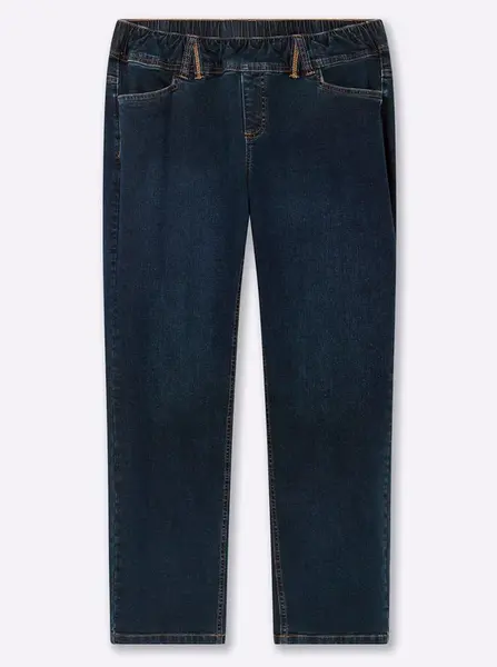 SHEEGO Džínsy  tmavomodrá