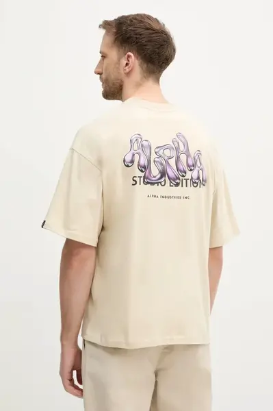 Alpha Industries Bavlněné tričko Alpha Industries Studio Edition BP T