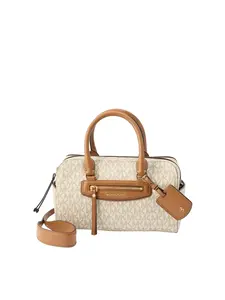 MICHAEL Michael Kors Kabelka  krémová / tmavobéžová / karamelová