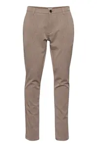 !Solid Chino nohavice 'SDFrederic'  tmavobéžová
