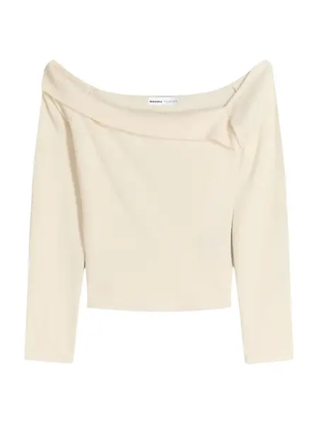 Bershka Sveter  nebielená