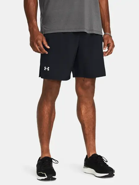 Čierne športové kraťasy Under Armour UA LAUNCH 7'' SHORTS