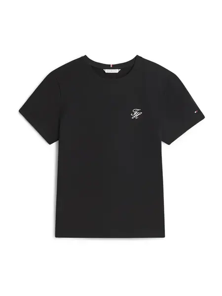 TOMMY HILFIGER Tričko  námornícka modrá / červená / čierna / biela