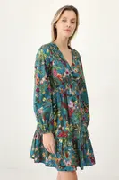 Šaty Medicine zelená barva, mini