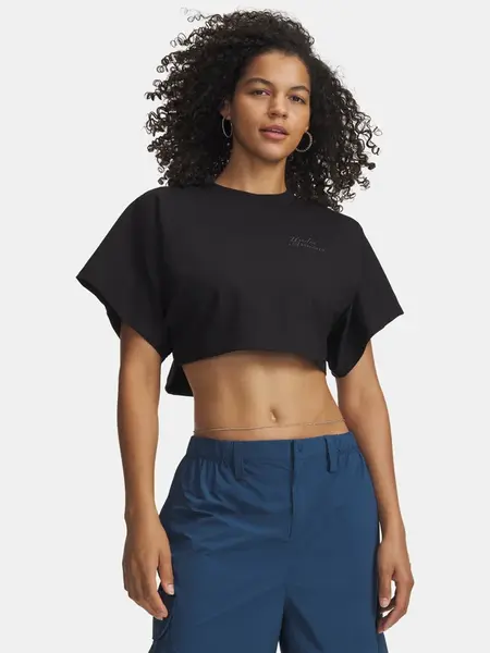 Under Armour Cropped Script SS Tričko