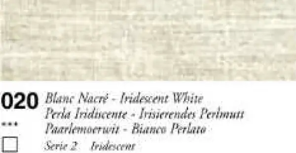 Sennelier oil stick 38ml – 020 Iridescent White