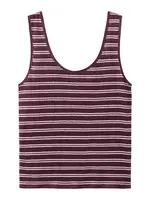 MANGO Top  pastelovo ružová / tmavočervená